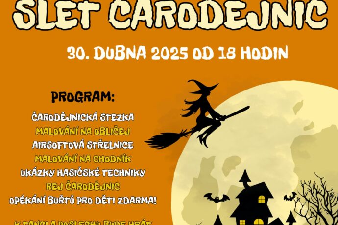 Slet čarodějnic. Foto: ©Rožmitál pod Třemšínem