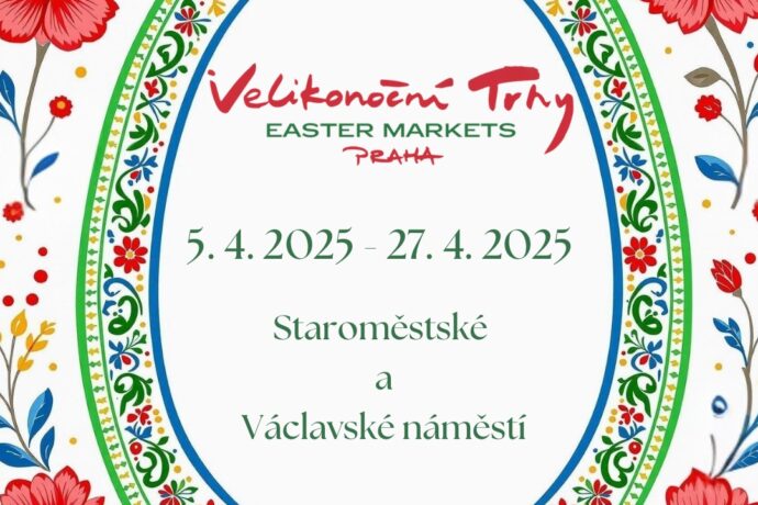 Velikonoční trhy Staroměstské a Václavské náměstí 2025