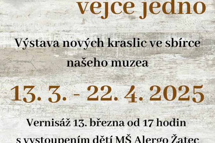 Velikonoční výstava v Žatci: Chlubilo se vejce jedno