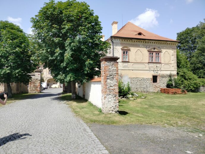 Zámek v Ratajích nad Sázavou. Foto © se svolením Stanislav Hulín