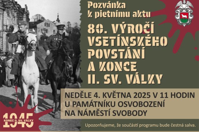 Oslavy 80. výročí konce války. Foto: ©Vsetín
