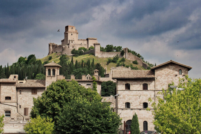 Assisi Rocca Magiore. Foto © se svolením Jiří Hloušek