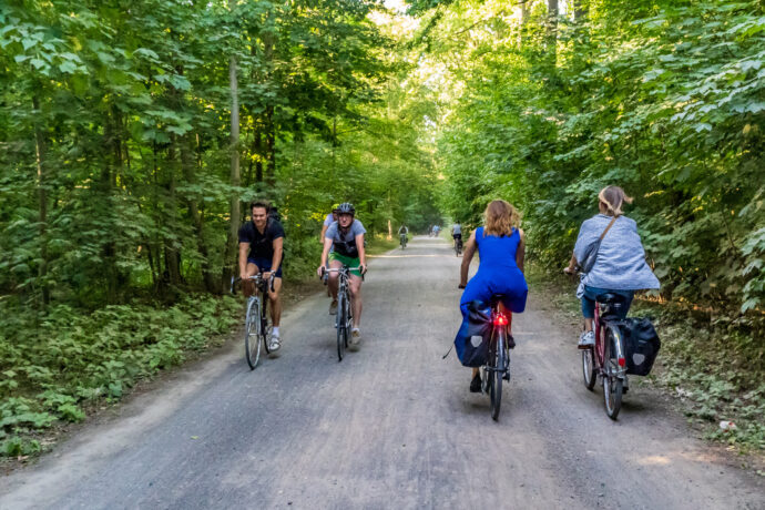 Mit dem Fahrrad durch den Leipziger Auwald ©Szymon Nitka | leipzig.travel