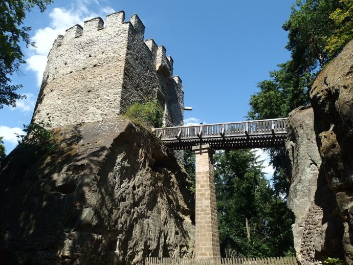 Hrad Kokořín. Foto © Palickap / Creative Commons / CC-BY-SA-4.0