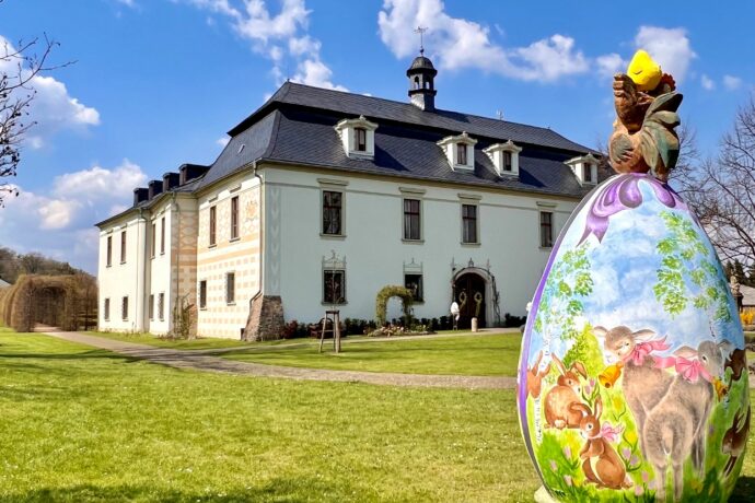 Kouzelné Velikonoce na zámku Štáblovice. Foto: ©Zámek Štáblovice