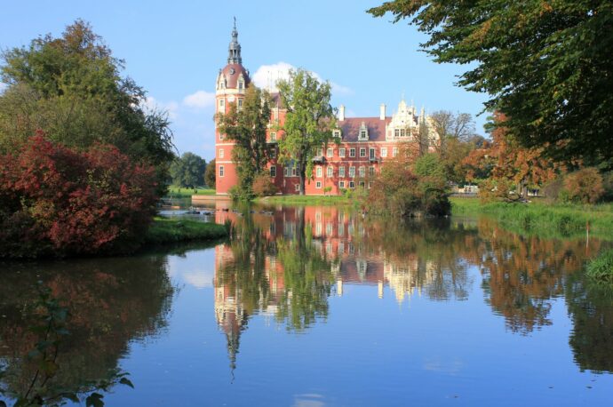 Bad Muskau, Nový zámek. Foto © Kora27 / Creative Commons / CC-BY-SA-4.0