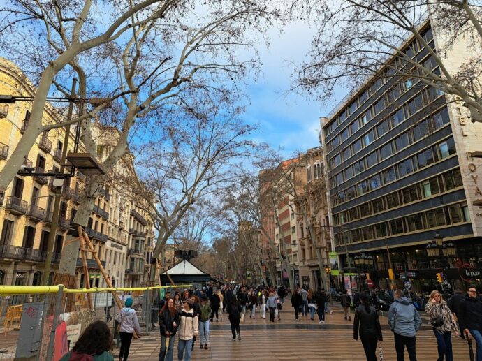 Barcelona. La Rambla. Foto © se svolením Pavel Liprt