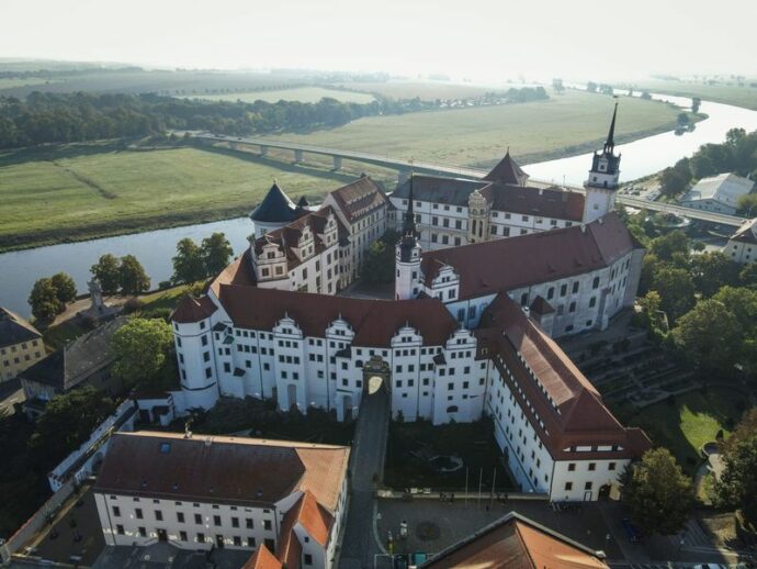 Zámek Hartenfels v Torgau. Foto: ©Elias Rost | leipzig.travel