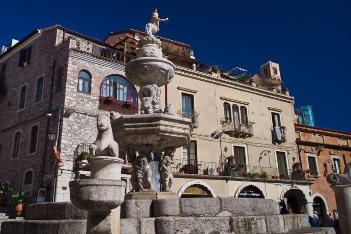 Taormina_Minotaurova kašna. Foto © se svolením Jiří Hloušek