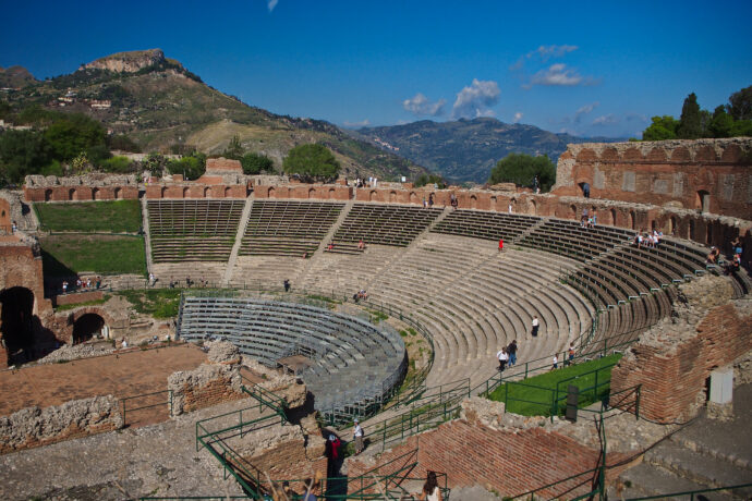 Taormina_řecké divadlo. Foto © se svolením Jiří Hloušek