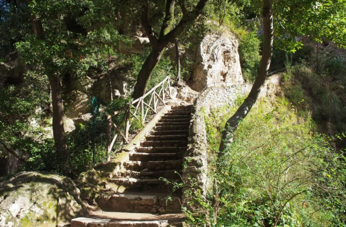 Tivoli. Villa Gregoriana. Foto © se svolením Jiří Hloušek