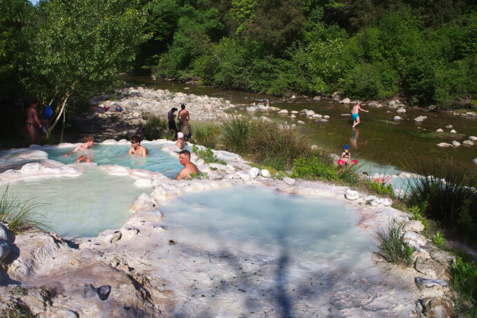 Toskánské lázně_Terme Petriolo. Foto © se svolením Jiří Hloušek