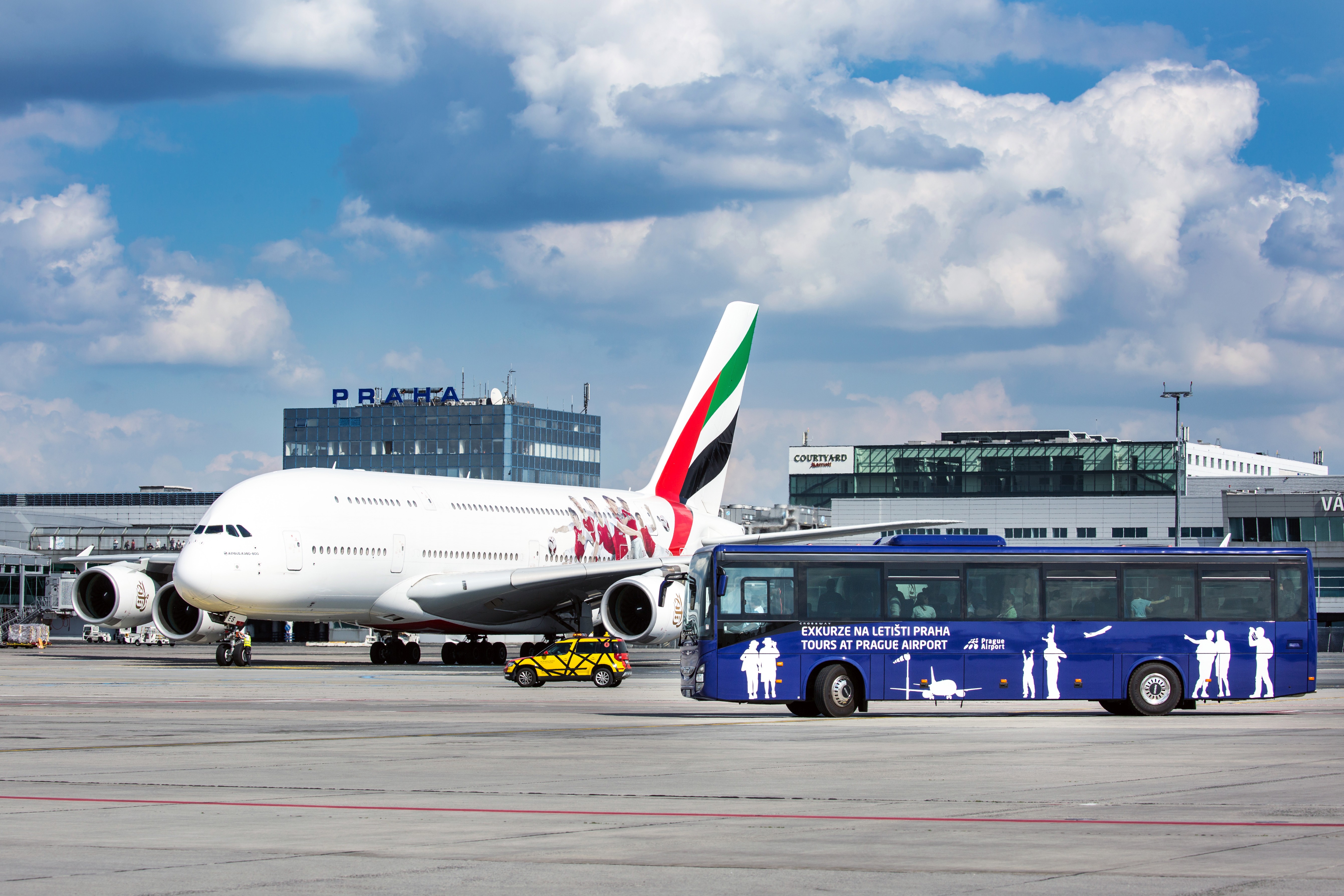 A380. Foto: ©Letiště Praha