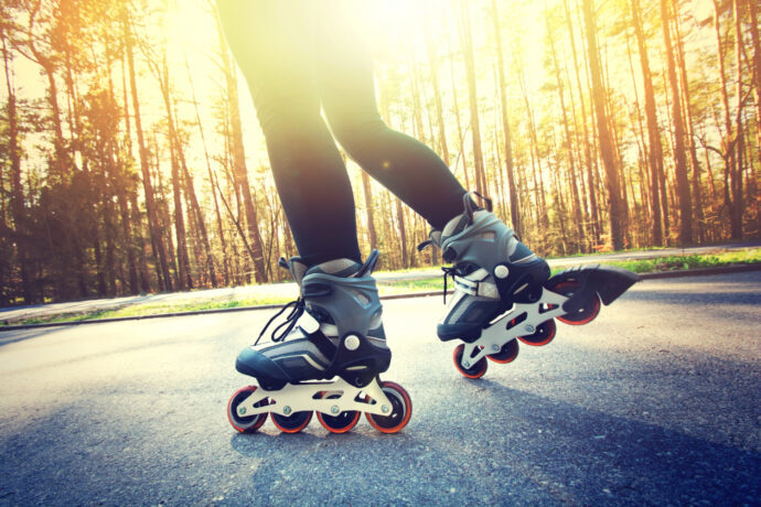 Inline bruslení. Foto © Freepik