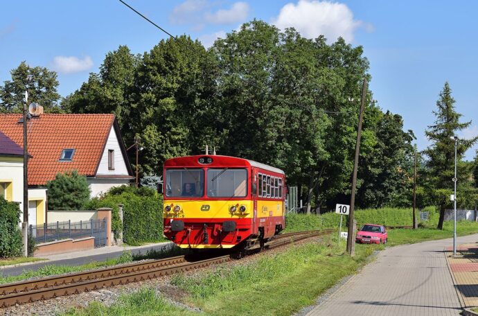 Motorový vůz. Foto: ©Valenta Rail