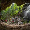 Skála s vodopádem, Ferrata HZS. Foto: ©archív OOCR Turiec