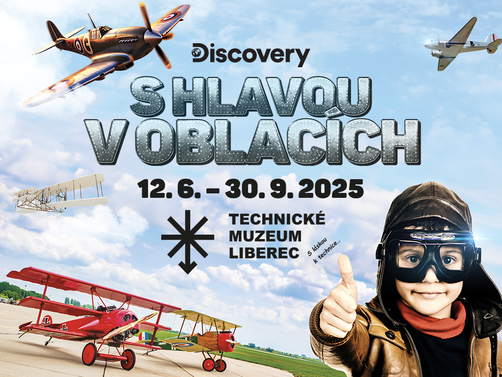Výstava S hlavou v oblacích. Foto: ©Technické muzeum Liberec