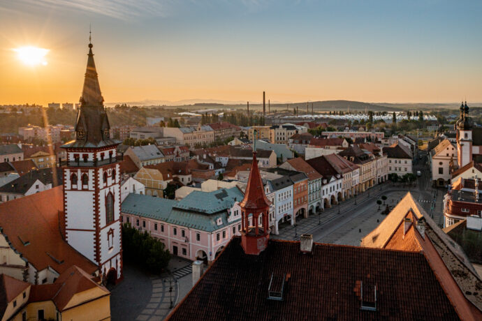 Chomutov - náměstí 1. máje. Foto: ©Chomutov