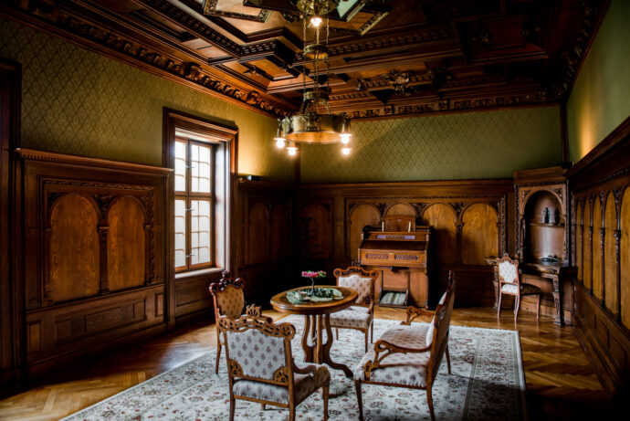 Zelený salon. Foto: ©Muzeum Blanenska