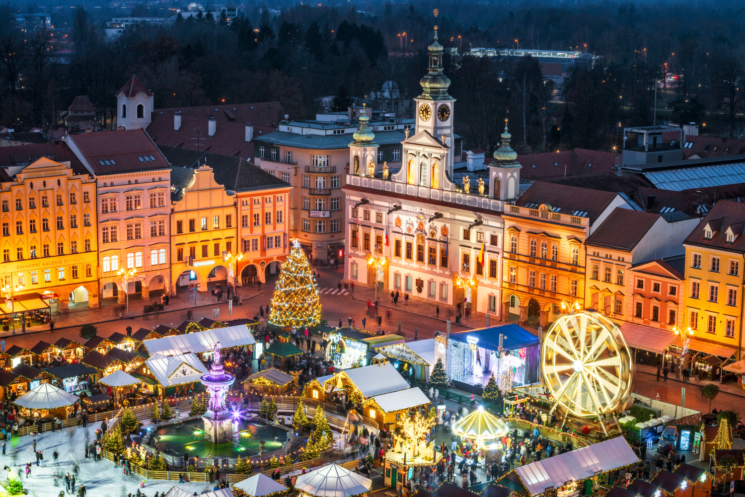 Vánoce v Českých Budějovicích. Foto: ©České Budějovice