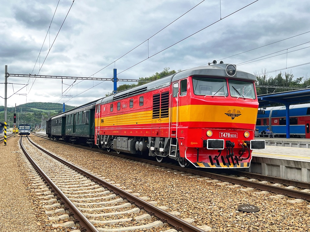 Beroun, retro vlaky. Foto: ©Valenta Rail