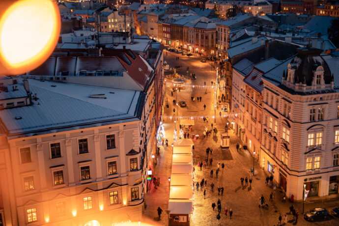 Sváteční atmosféra nejen v centru města. Foto: ©Magistrát města Olomouce