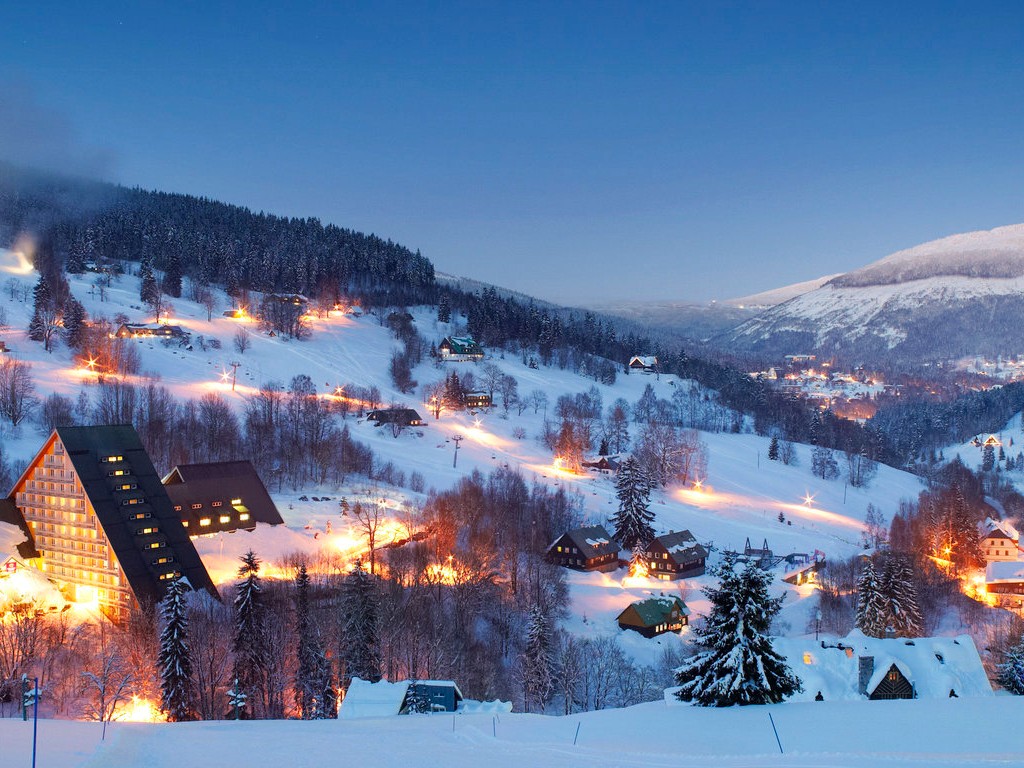 Zimní pohoda ve Špindlerově Mlýně. Foto: ©Pinia Hotel & Resort