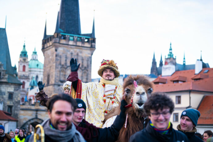Tříkrálový průvod. Foto: ©Lucie Horníková, Člověk a víra