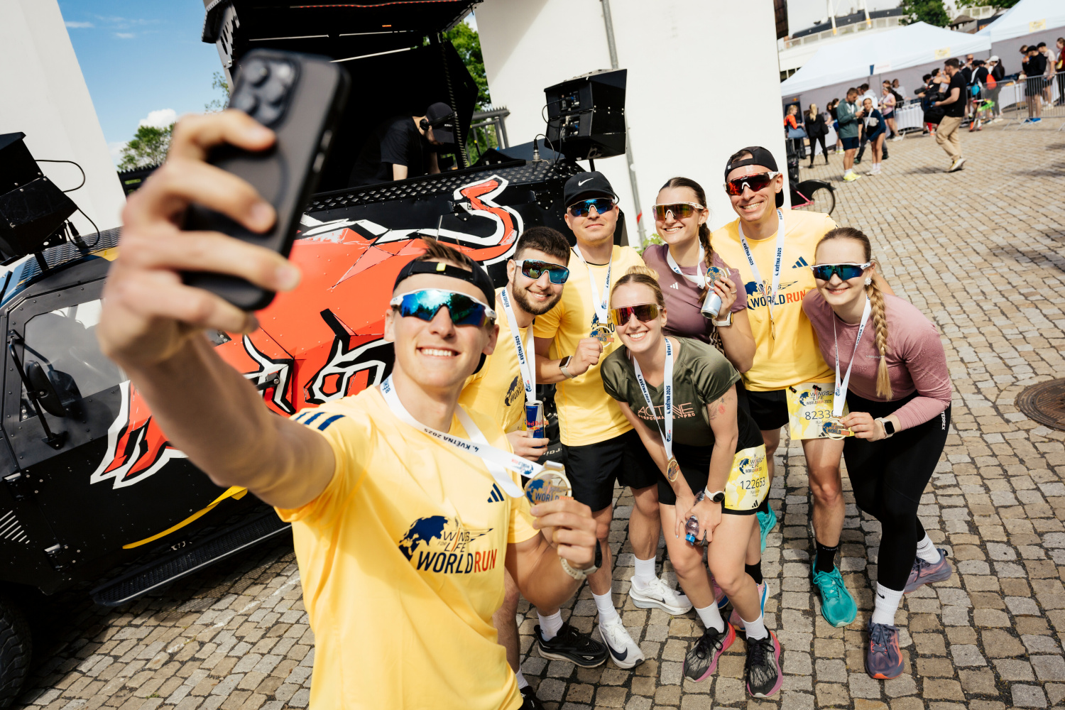 Účastníci Wings For Life. Foto: © Red Bull