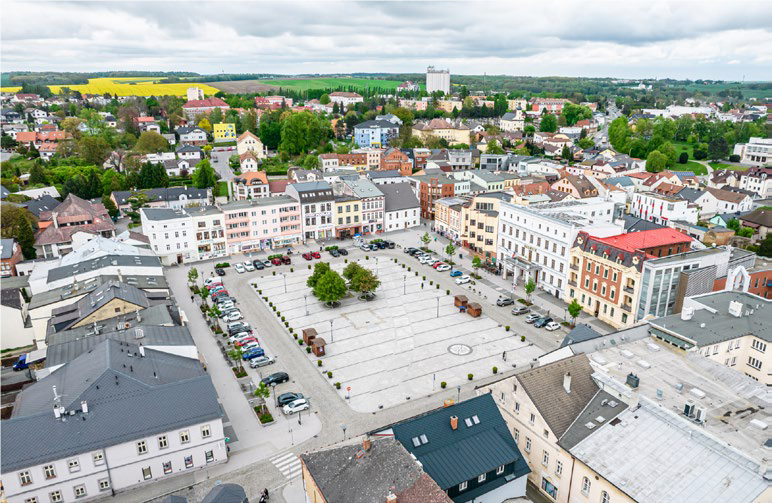 Mírové náměstí Hlučín. Foto: © Kamil Vitásek