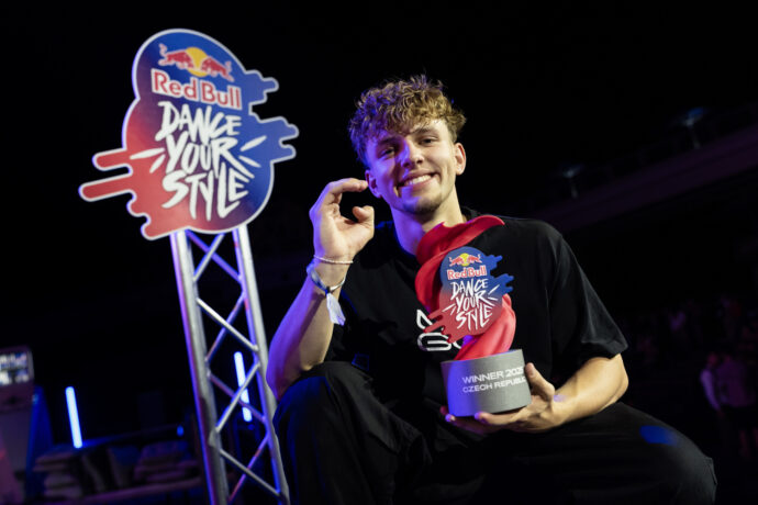 Jan „Lil H“ Ničovský, s vítěz Red Bull Dance Your Style. Zdroj: © Red Bull CZ (Jan Kasl)