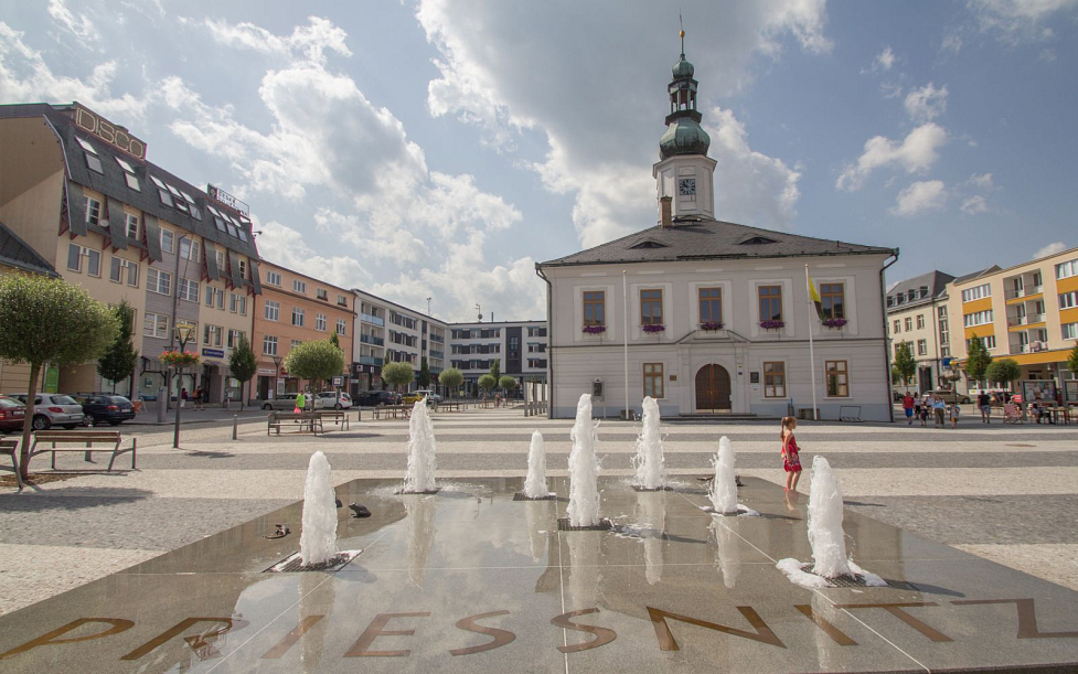 Masarykovo náměstí. Foto: ©Město Jeseník