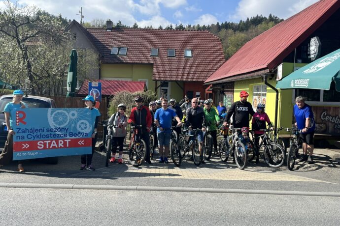 zahájení sezóny na Cyklostezce Bečva, Foto: © Rožnov pod Radhoštěm