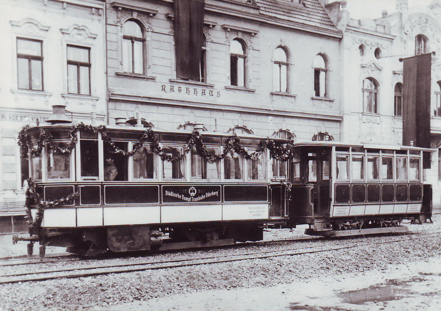 eplika tramvaje - dobové foto 1903, Foto: © Město Bohumín