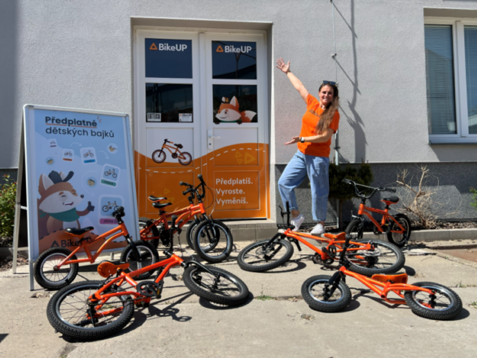 Nově otevřený BikeUP showroom - Stehlíkova 1233, Slaný. Foto: © BikeUP
