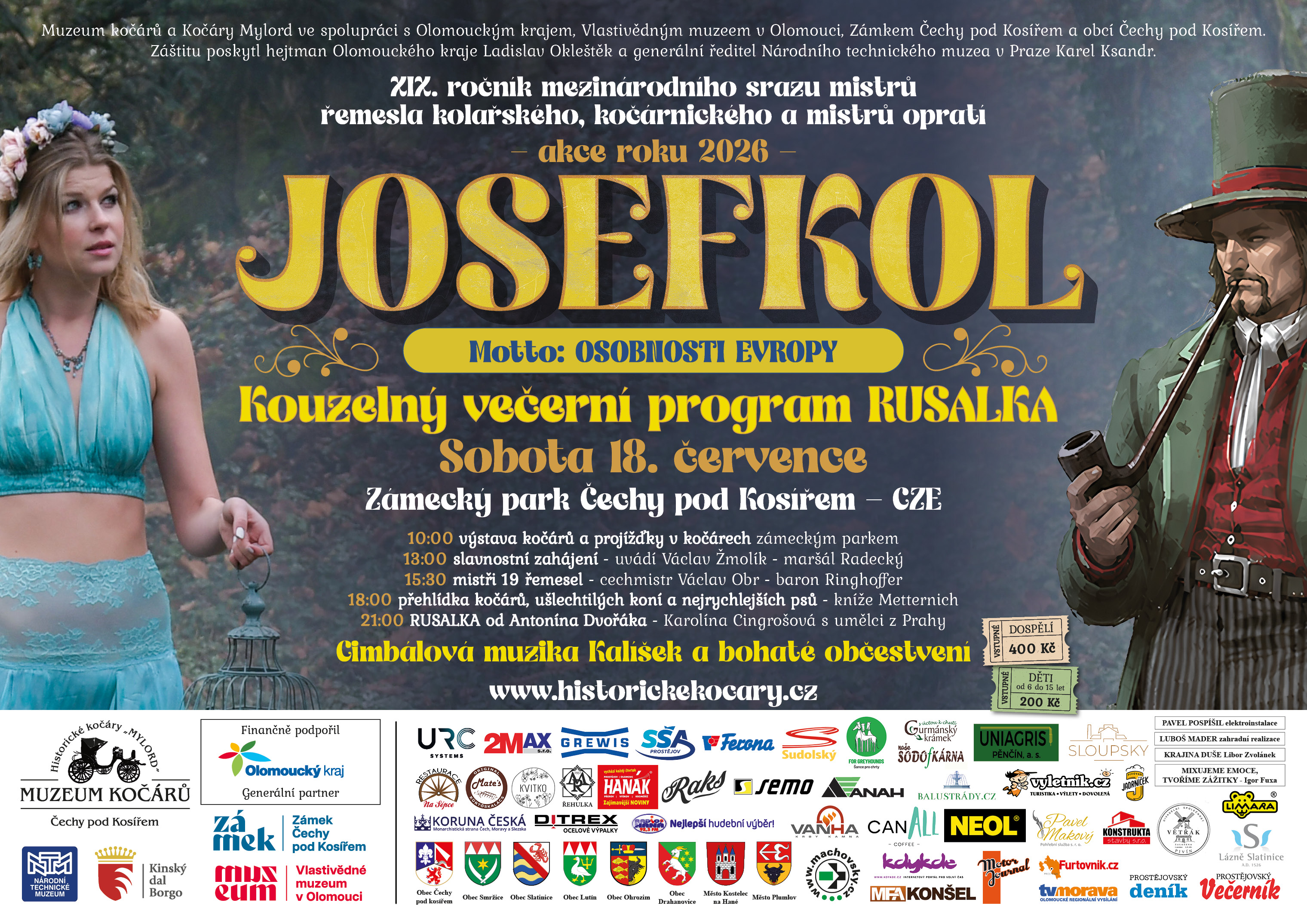 Josefkol 2026. Foto: © Muzeum historických kočárů