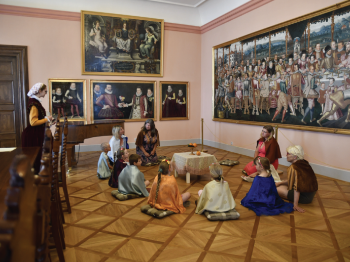 Návštěva u Hrabat z Hohenemsu. Foto: © Městské muzeum a galerie Polička