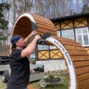 Ilustrační foto z instalace z instalace fotopointu u Jeskyně Na Špičáku, Foto: © Správa jeskyní ČR