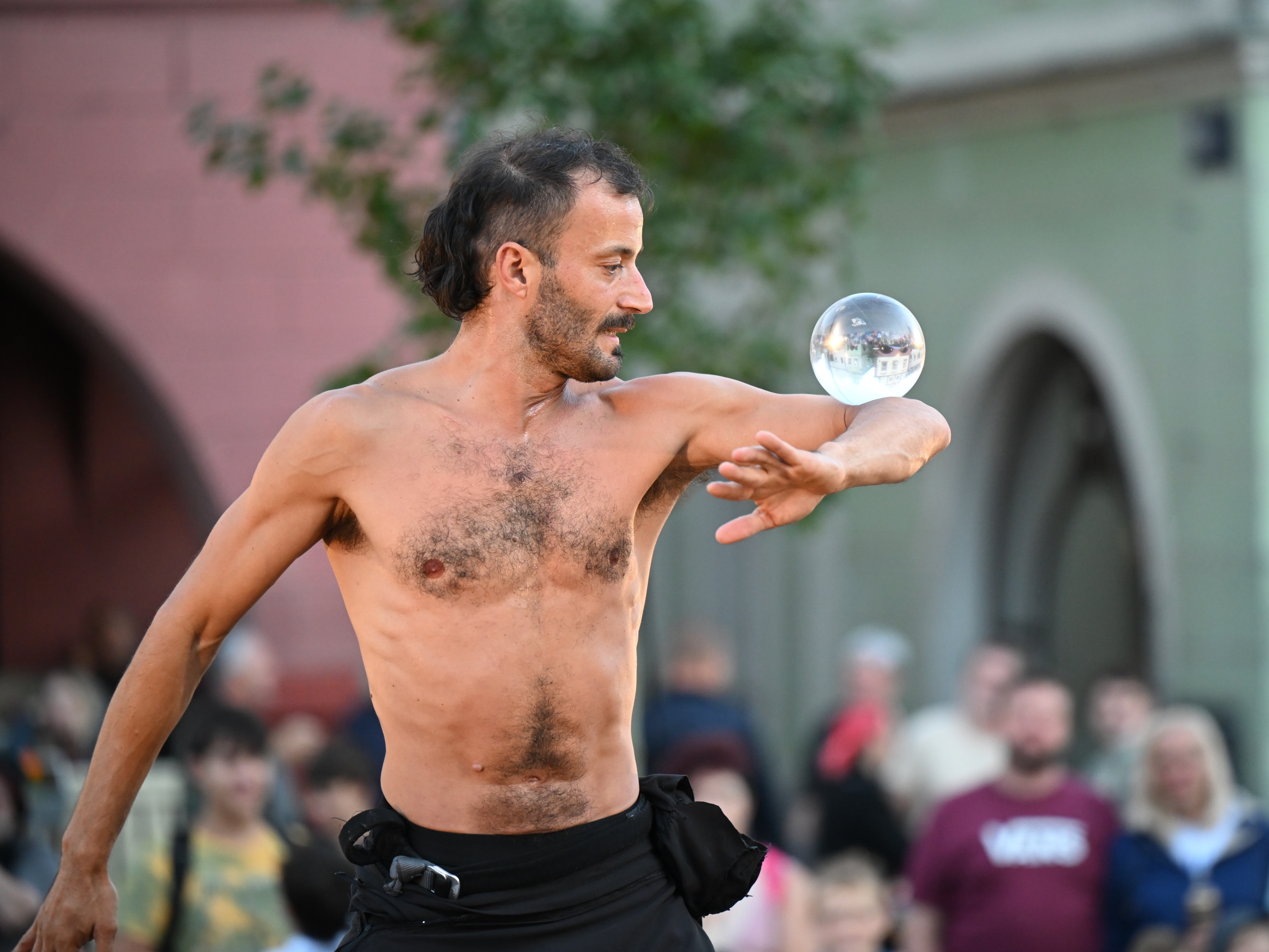 Komedianti v ulicích. Foto: © Tábor
