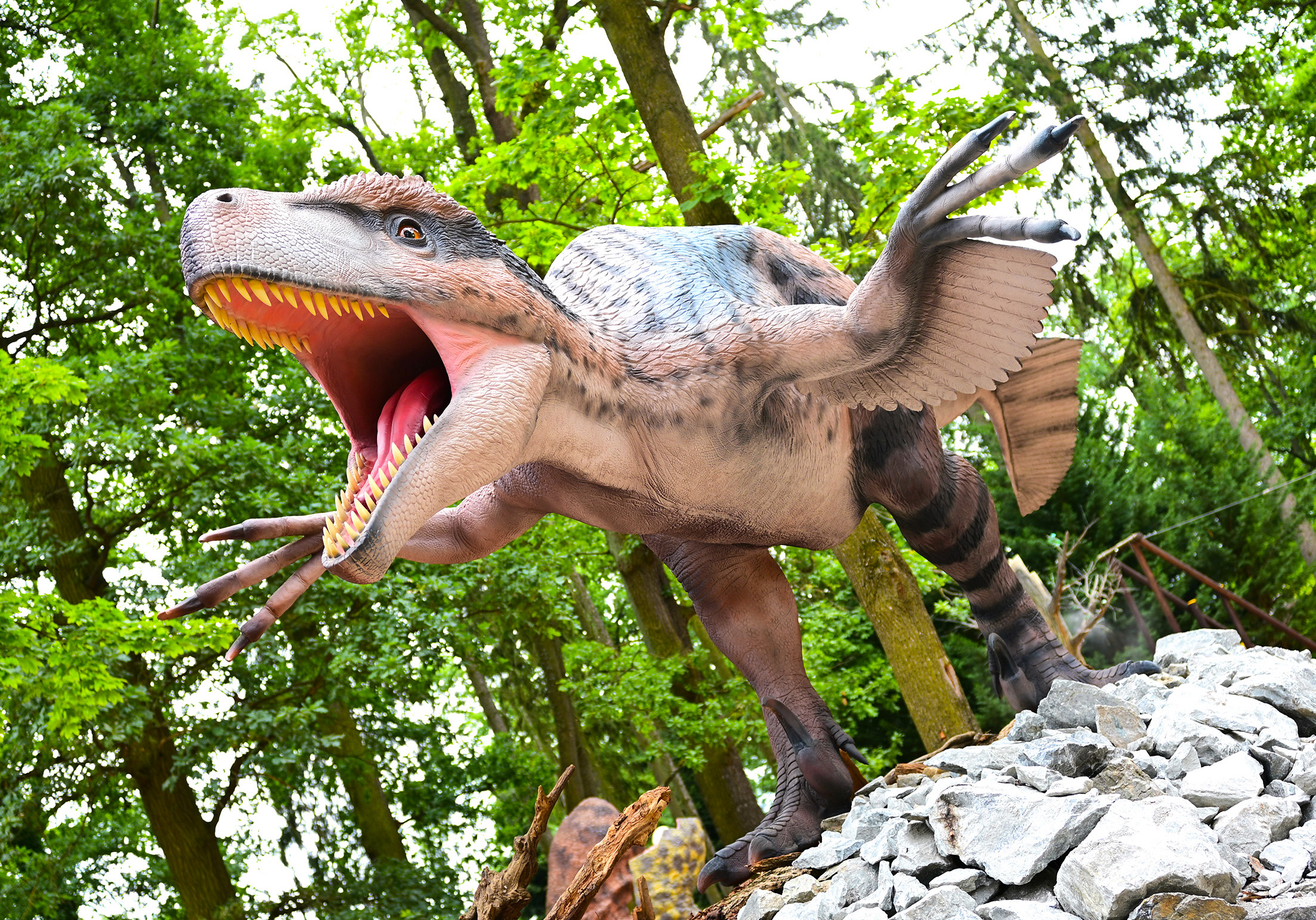 Utahraptor. Foto: © DinoPark