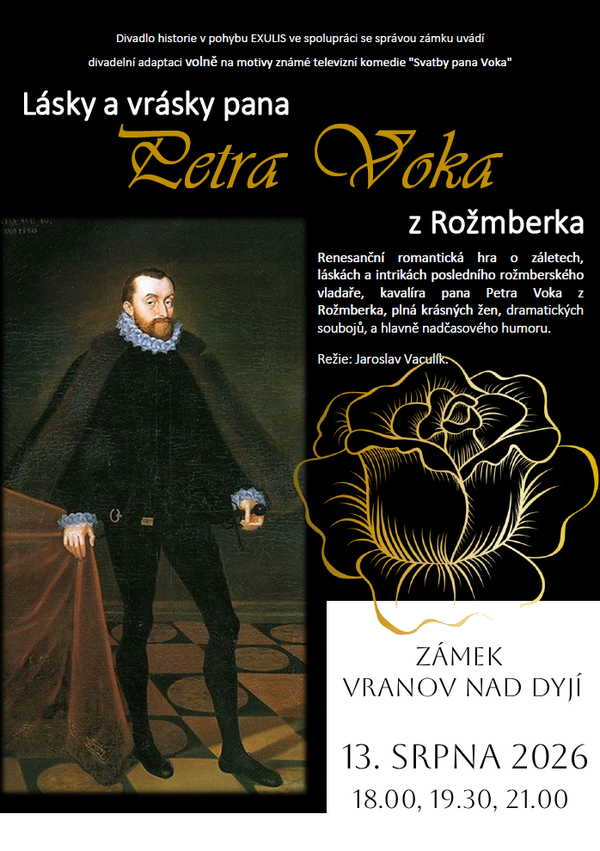 Lásky a vrásky pana Petra Voka z Rožmberka
