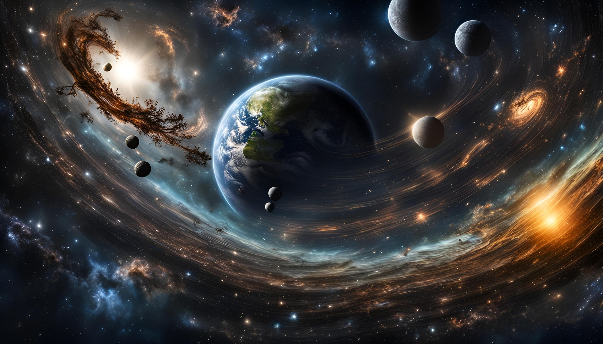 Mezi planetami jako doma. Foto: © Purpleivy, Pixabay